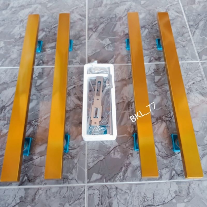 4pcs Gagang Pintu Kupu Tarung Stainless 45cm 60cm 80cm Handle Pintu Tarikan Pintu Rumah Minimalis