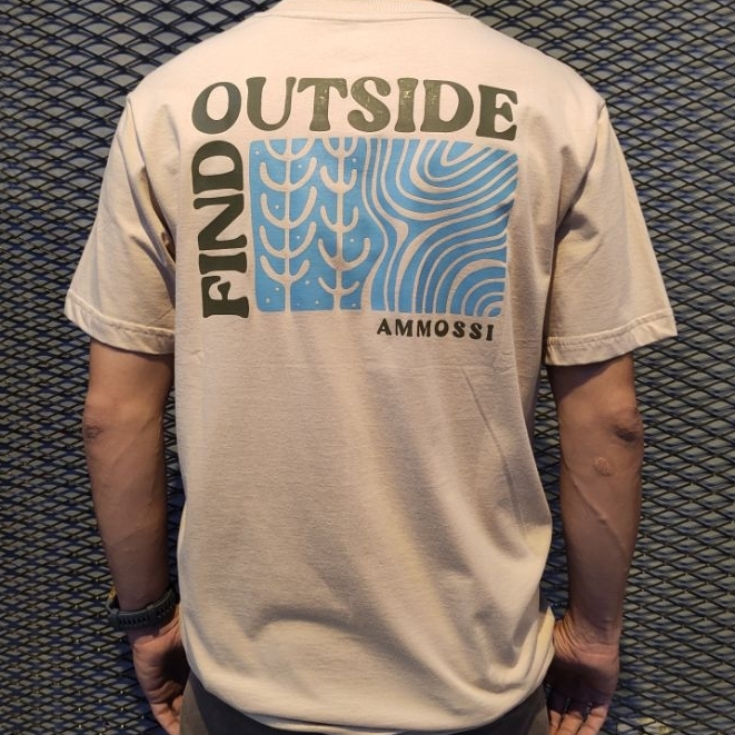 Kaos T-Shirt Ammossi Seaweed Tees