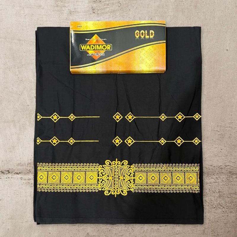 Sarung bordir khas Aceh / Sarung wadimor bordiran motif pintu Aceh / Sarung wadimor aceh