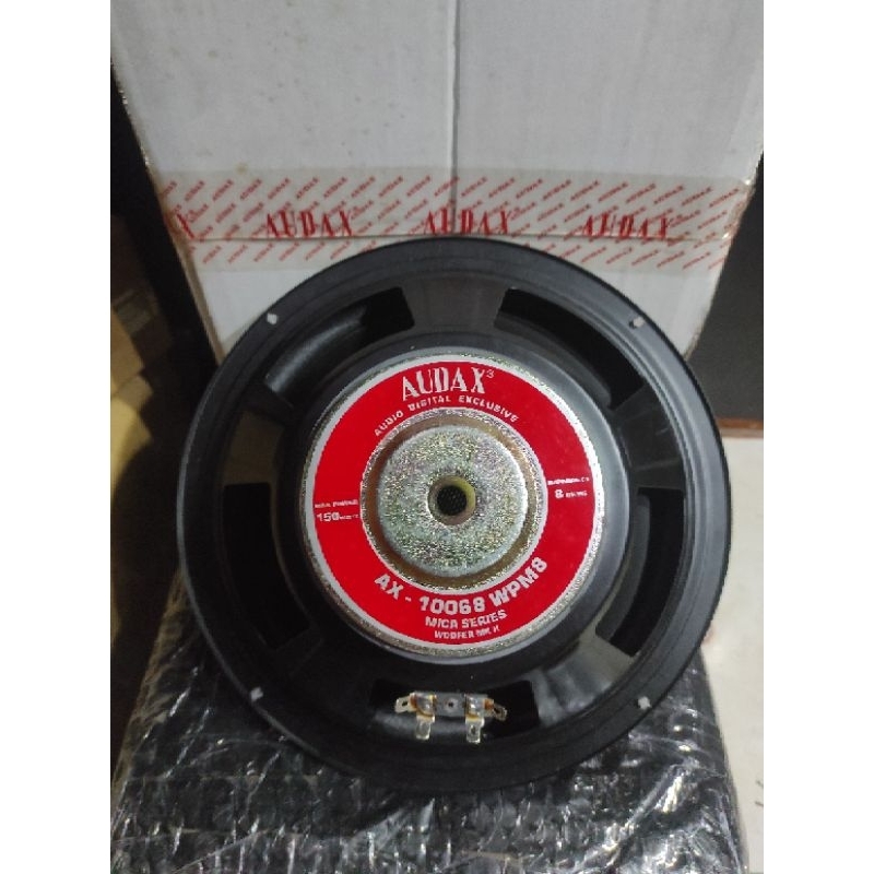 speaker audax 10 inch MK II