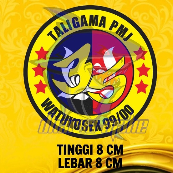 

TALIGAMA PMJ, STIKER TALIGAMA, WATUKOSEK 2000, LETING 35 WATUKOSEK, STIKER BRIMOB, STIKER POLRI, STIKER MOTOR, STIKER MOBIL