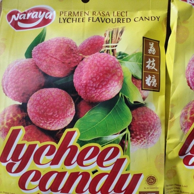 NARAYA CANDYS LYCHEE AND CORN 150 GRAM