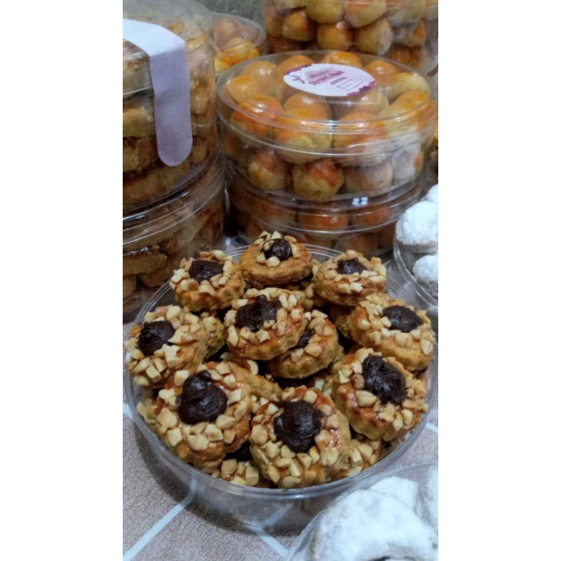 

Kue Thumbprint choco