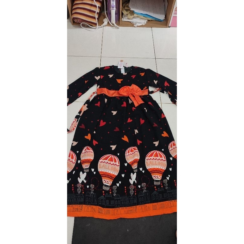 promo gamis labella size 6(6-7tahun)