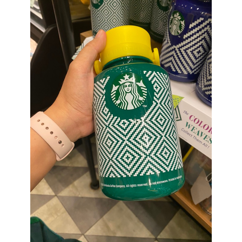 Tumbler Starbucks 1 liter Original Colorful Waves