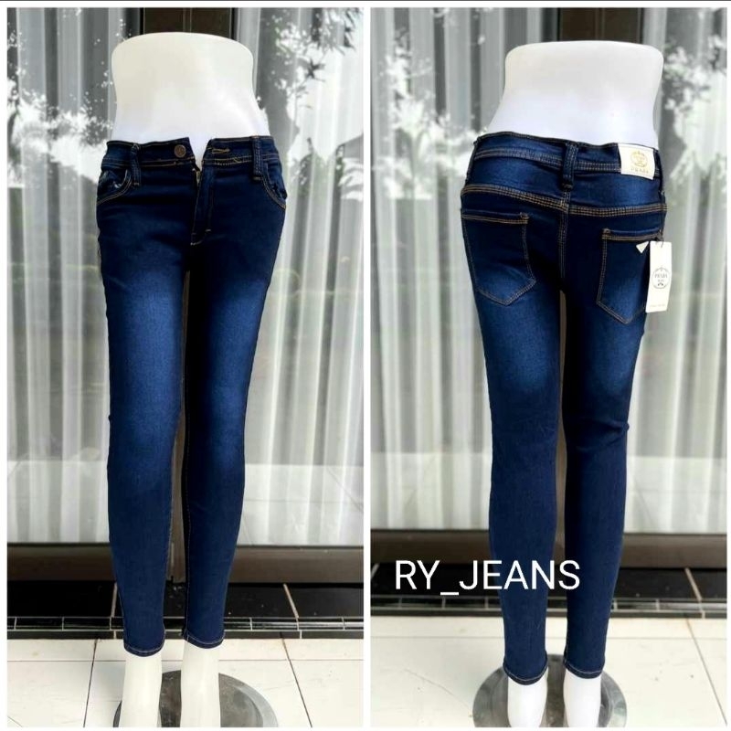 celana jeans hitam wanita softjeans streerth celana panjang skinny pensil