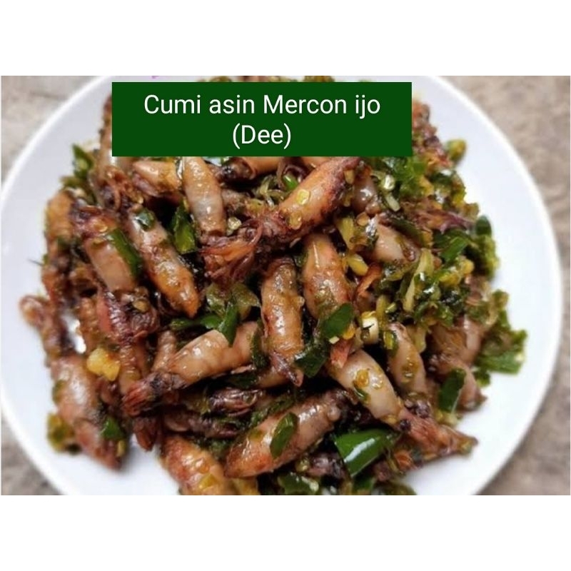 

OSENG CUMI MERCON IJO 250GR (HOMEMADE DEE) FREE VAKUM