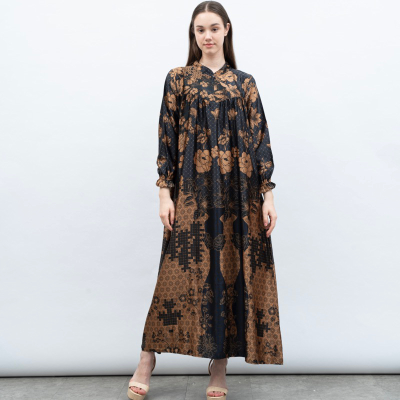 Gamis Wanita Terbaru/Gamis Lebaran/Long Dress/Maxi Dress/Busui Dress/Silk Dress/Gamis Motif/Gamis Pr