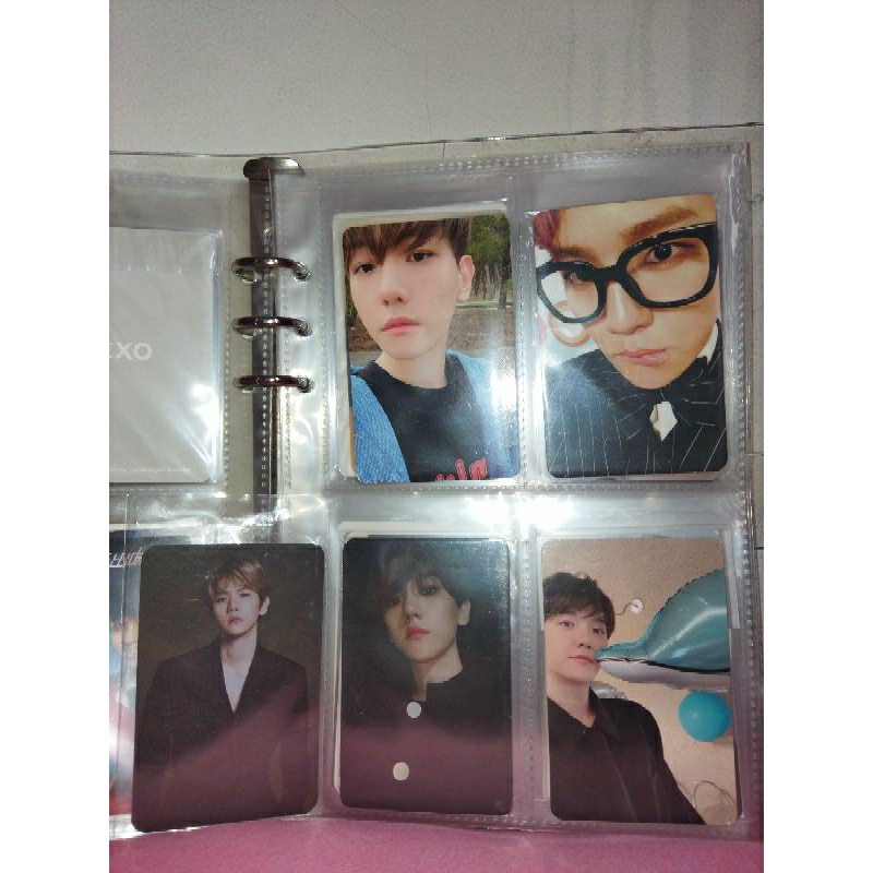 PHOTOCARD EXO BAEKHYUN FLO DELIGHT CBX HEY MAMA CITY LIGHT BAMBI