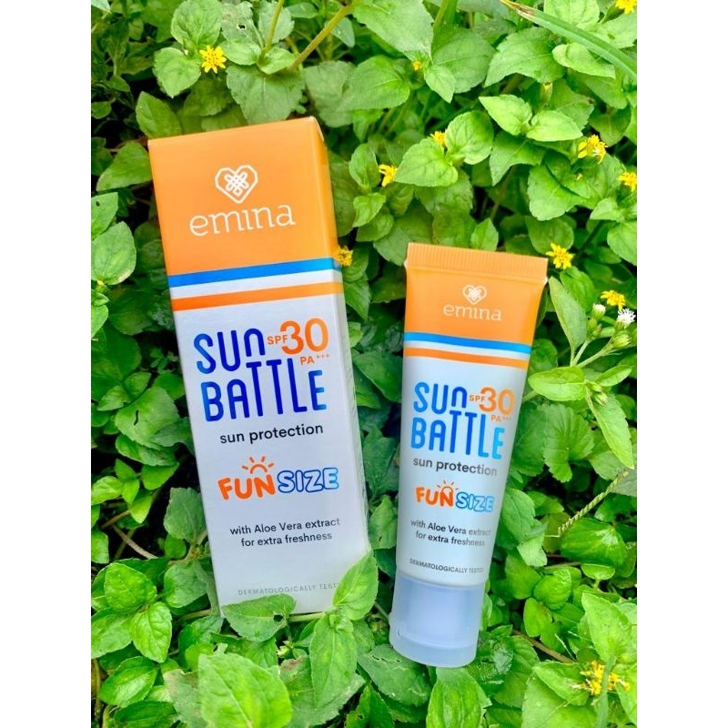 EMINA Sun Protection Spf 30 PA+++ 23ml dan 60ml ( Sun Battle )