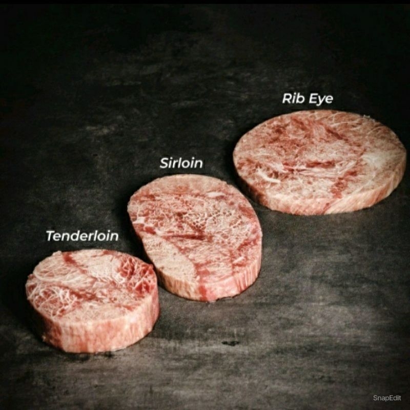 

HALAL || [200gr] Tenderloin | Striploin | Rib Eye - Meltique Steak