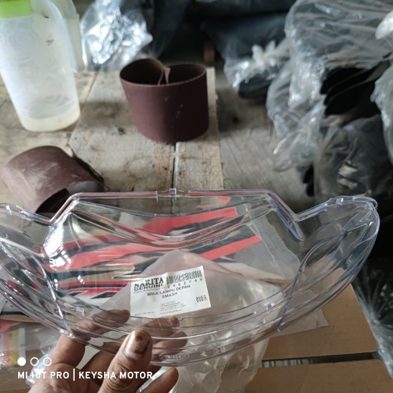 MIKA LAMPU DEPAN SUZUKI SMASH  110 LAMA
