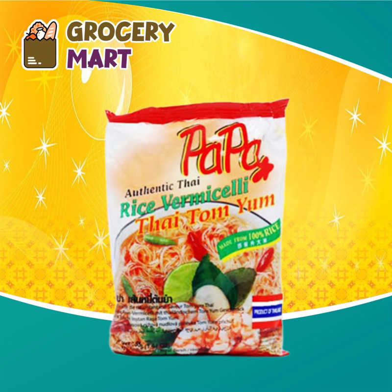 

Papa THAI TOM YUM Bihun Vermicelli 55gr / Thai Tomyam Tom Yam