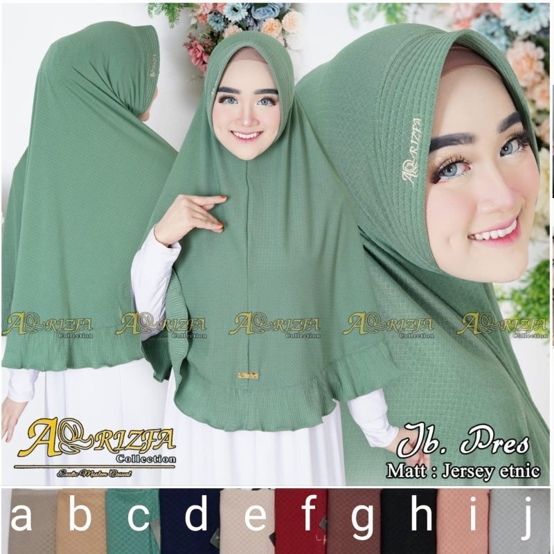 JILBAB SYARI JUMBO REMPEL PLISKET ORIGINAL BY ARRIZFA HIJAB