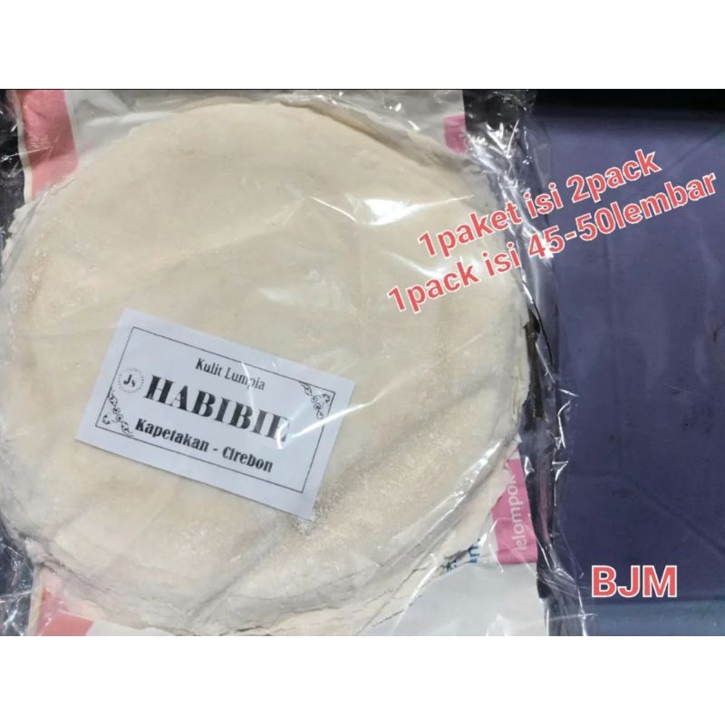 

kpaket 2pack kulit lumpia bahan risol martabak mini 1pack isi 45-50lembar