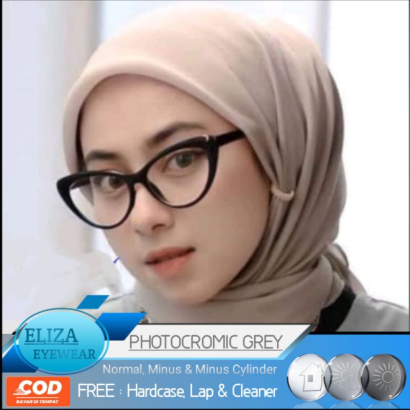 kacamata 1002 paket photocromic antiradiasi