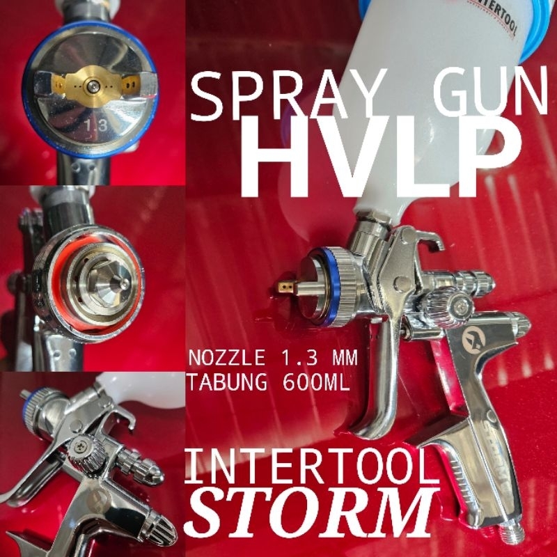 Spray Gun HVLP STORM DE400 INTERTOOL