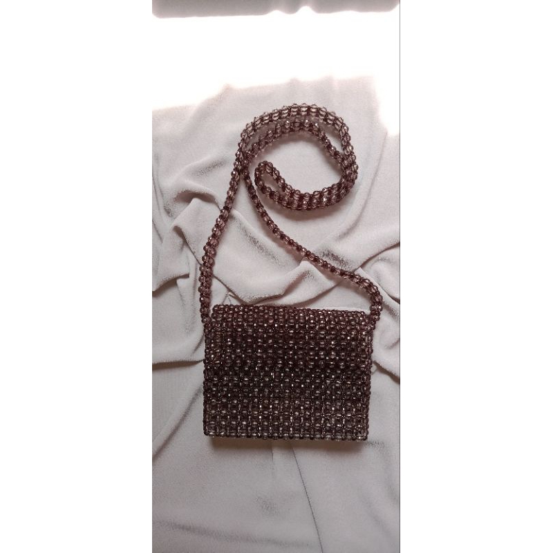 Shanum Bag tas manik manik tas mote tas slempang tas wanita kekinian