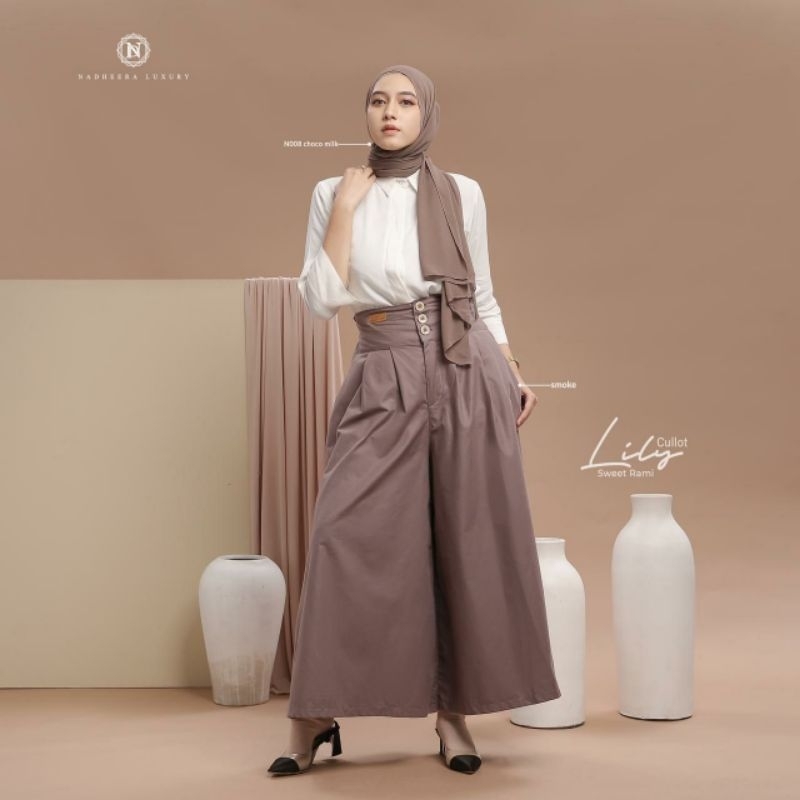 LILY CULLOT Celana Kulot / Culot by Nadheera Luxury