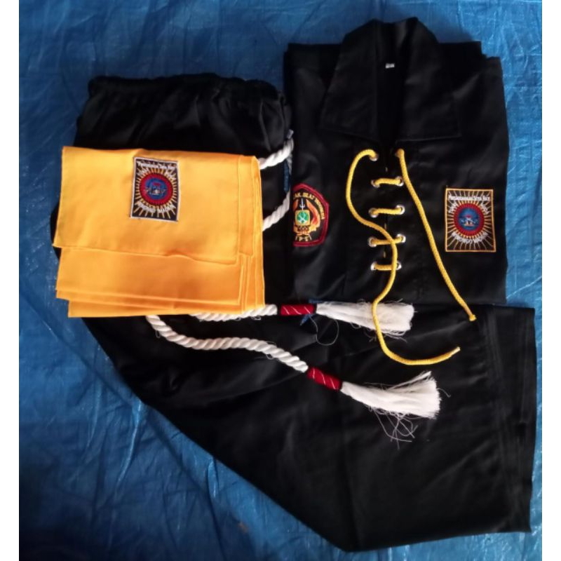 Sakral pshw/ Nagata/1 set baju dan celana model warok + sabuk 20cm x 300cm