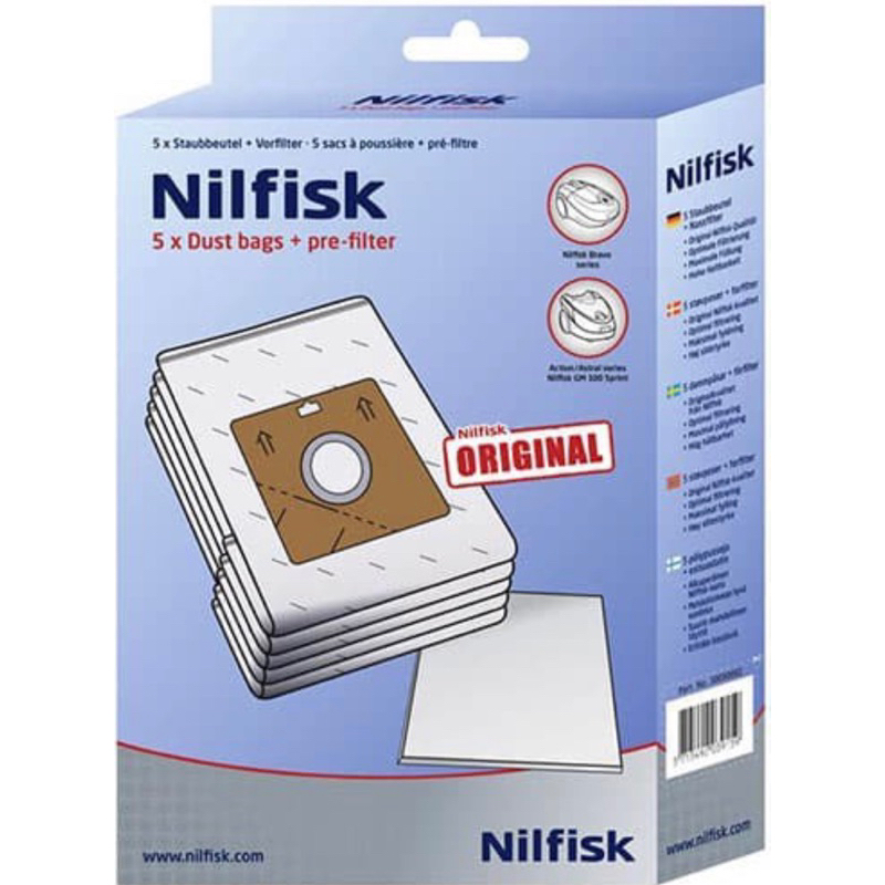 DUST BAG  VACUUM NILFISK ACTION BRAVO 30050002 / KANTONG DEBU NILFISK ACTION BRAVO 30050002