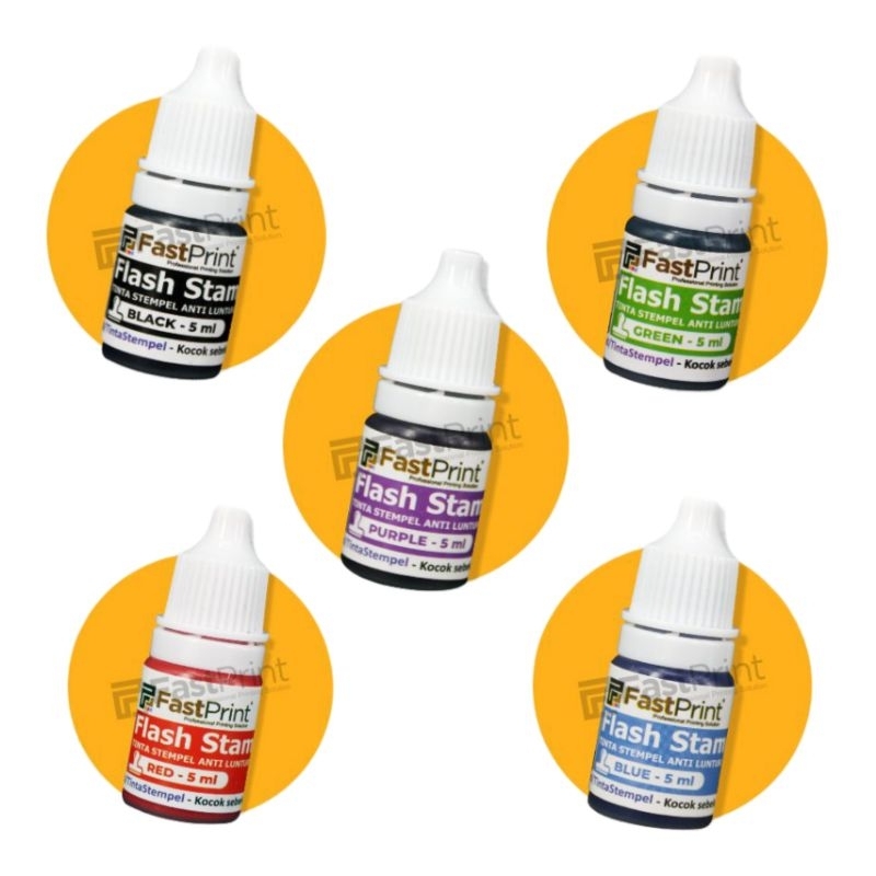 

Tinta Stempel Flash Stamp Ink 5ml