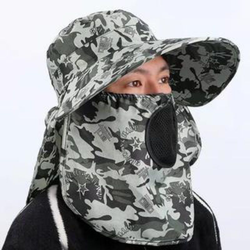 TOPI VISOR KOTAK WANITA / TOPI CADAR / TOPI KEBUN