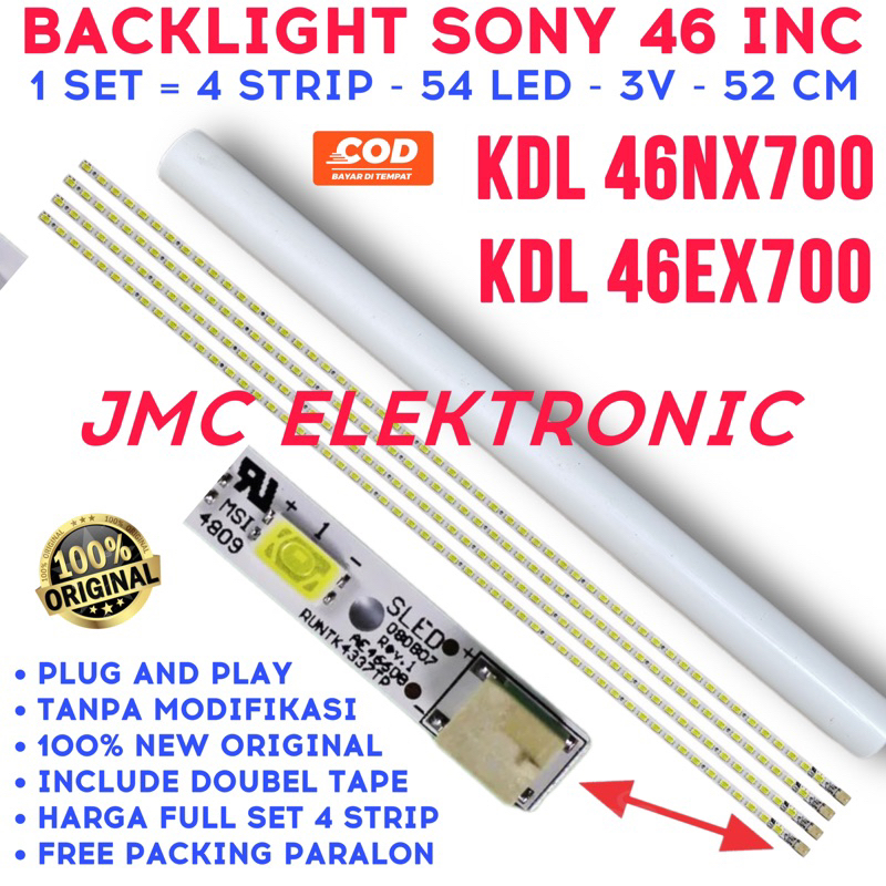 Backlight Tv Led SONY KDL-46EX700 KDL-46NX700 KDL46EX700 KDL46NX700 RUNTK4337TP LK460D3LA8S RUNTK 4337TP