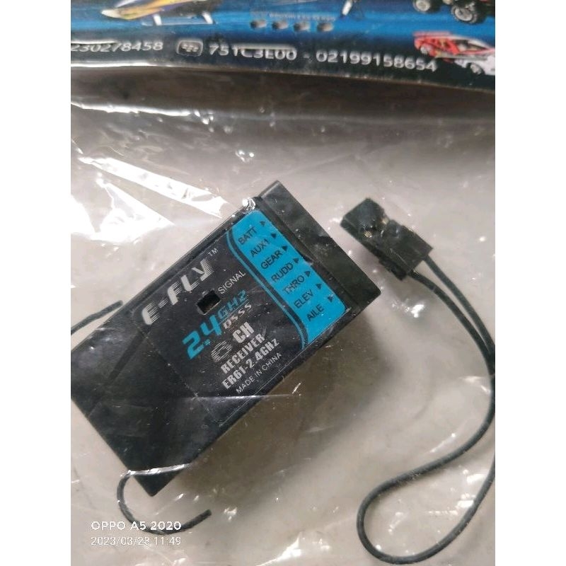 Nitro/Elektrik Receicer Efly 2,4Ghz  6 Chanel untuk Pesawat, Helikopter dan Mobil RC..