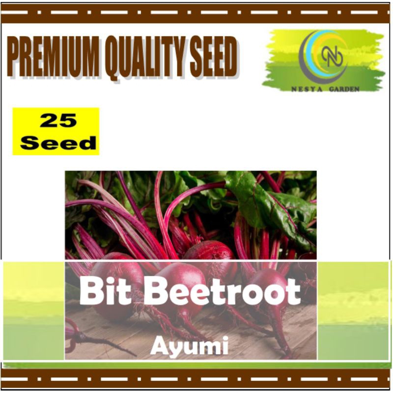 25 Benih Buah Bit Beetroot Ayumi Agrosid