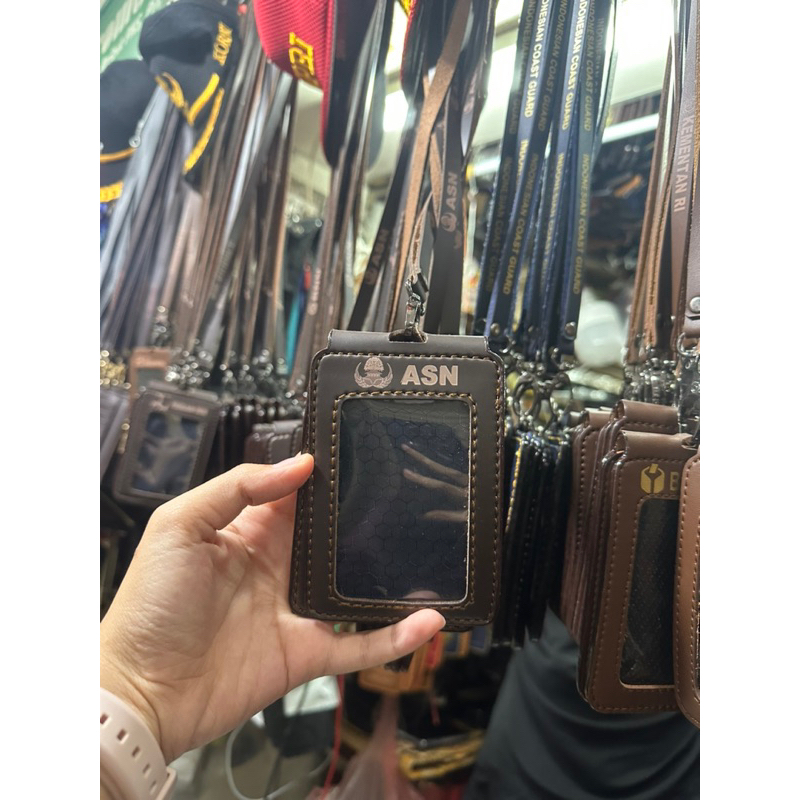 

ID Card Holder Tali ID Card Nametag ASN PNS Anggota Sipil Negara