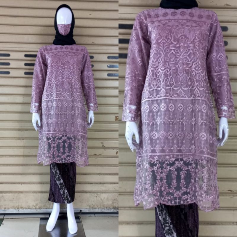 KEBAYA ORIGINAL//TUNIK TILLE SAPTO//SERAGAMAN KELUARGA//BAJU PESTA LAMARAN//KEBAYA WISUDA//BAJU LEBARAN KONDANGAN//KEBAYA MODERN//BY BALLI KEBAYA