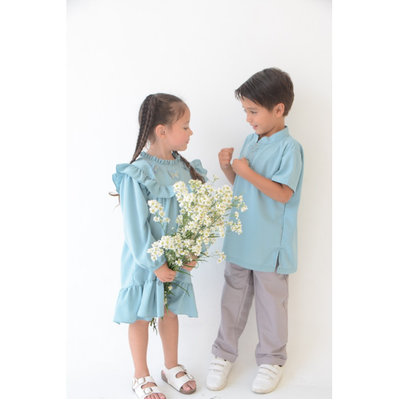 Little Dyra KAMA KOKO &amp; KALULA DRESS ANAK Couple 1-6thn