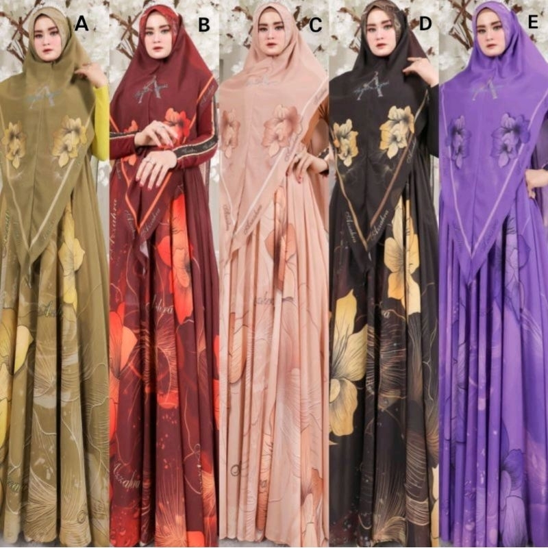 GAMIS WANITA TERBARU / AEIRA SYARI BY AZZAHRA / GAMIS SYARI PREMIUM / GAMIS MEWAH