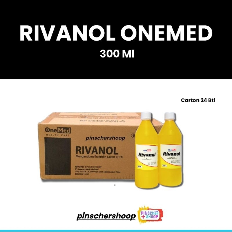 Rivanol 300 Ml isi 24 Btl Ekonomis / Karton