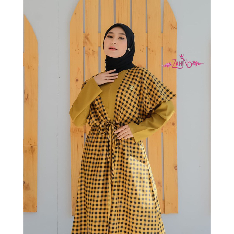 GAMIS WANITA BRAND ZAHIN ORI KEKINIAN // DRES LEBARAN MEWAH TERBARU