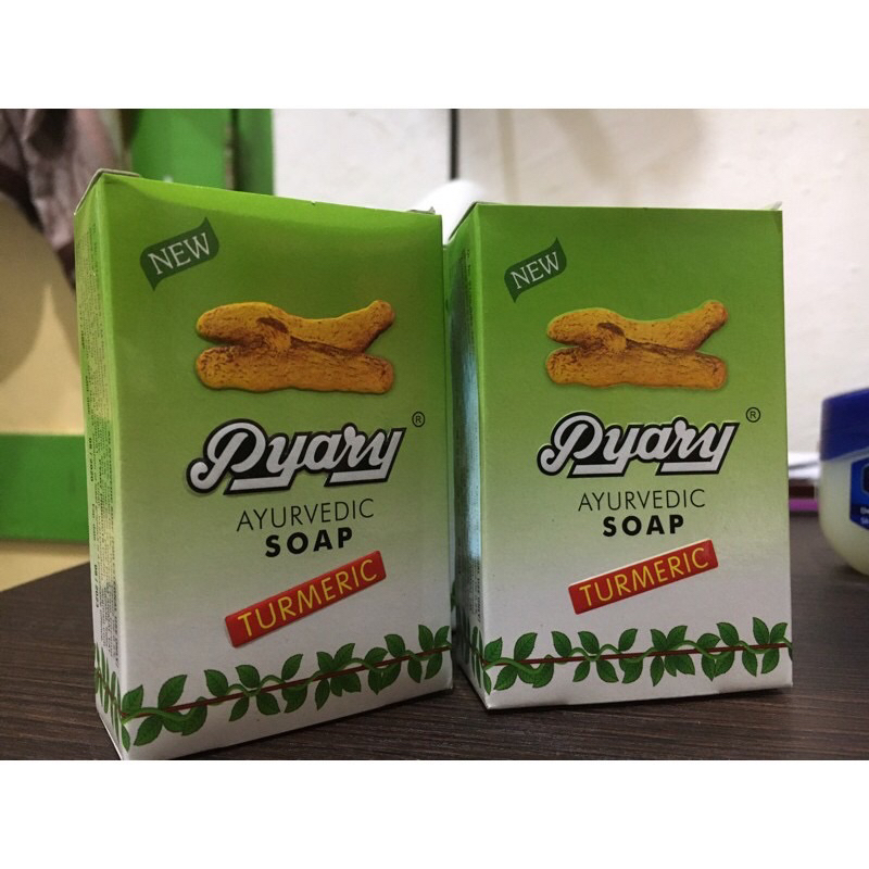 Sabun Arab Pyary Ayurvedic Turmeric Soap Nalpamara Herbal Soap Sabun Pyari Piaryr