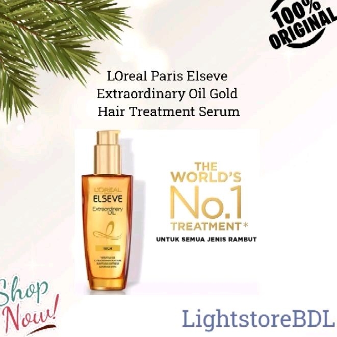 LOreal Paris Elseve Extraordinary Oil Gold Hair Treatment Serum