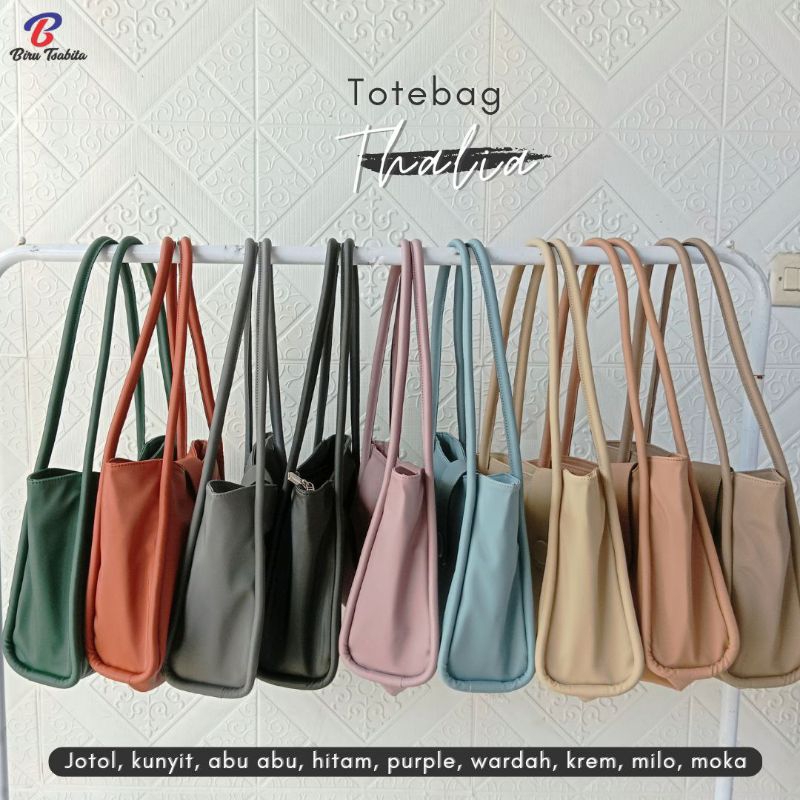 TOTEBAG THALIA BY BIRU TSABITA TAS WANITA MURAH BAHAN CHOCOLY