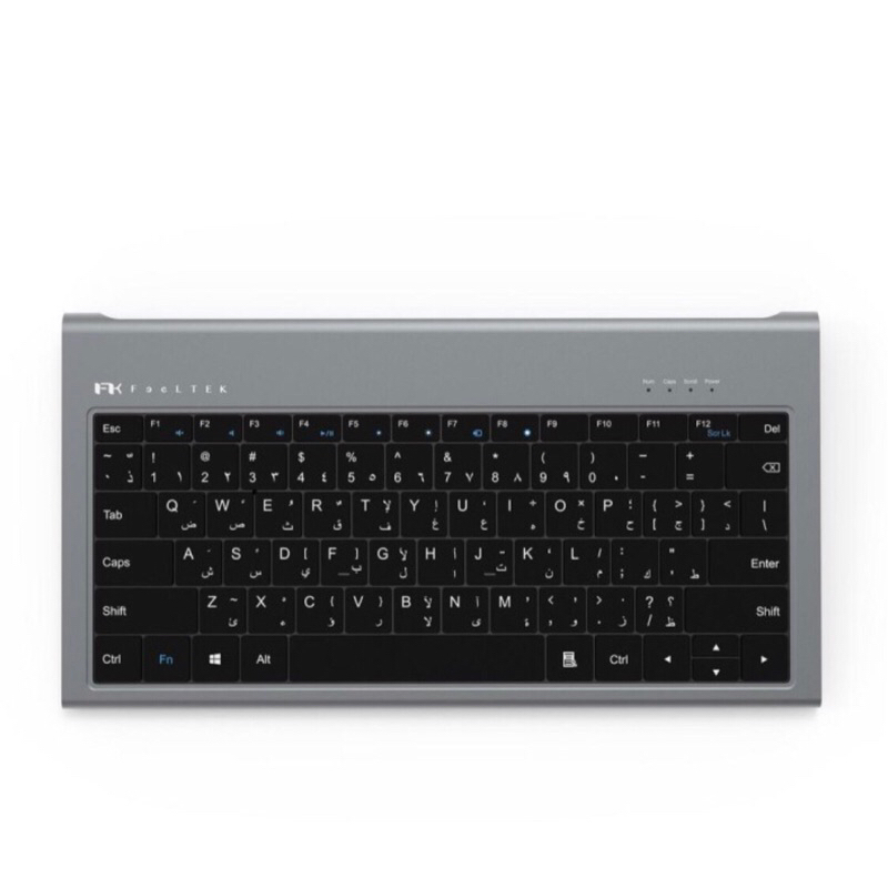 Feeltek 11 in 1 USB-C keyboard hub - Gray