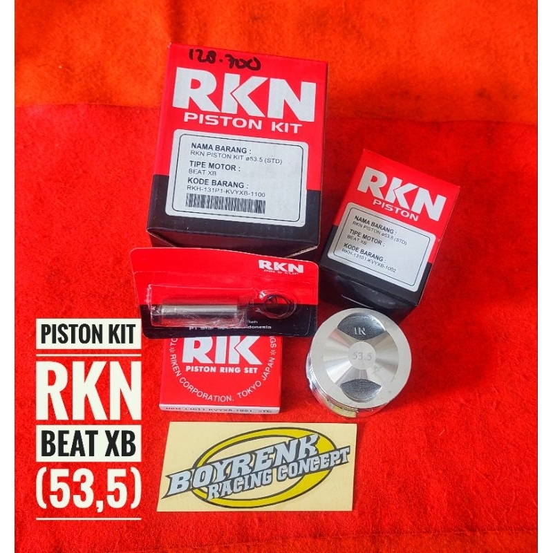 PISTON KIT SEHER SEKER BEAT XB STD DMTR (53,5)- 200DMTR (55,5R)KN BOYRENKRACING