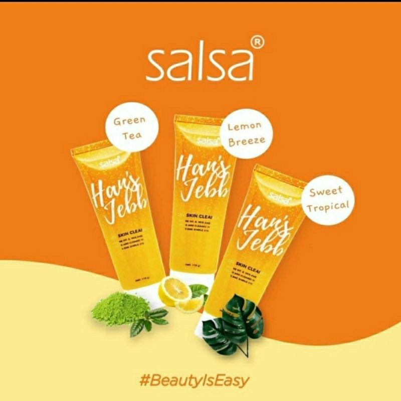 Salsa Hans Jebb Gel Skin Cleanser | Perontok Daki | Lulur Tanpa Bilas