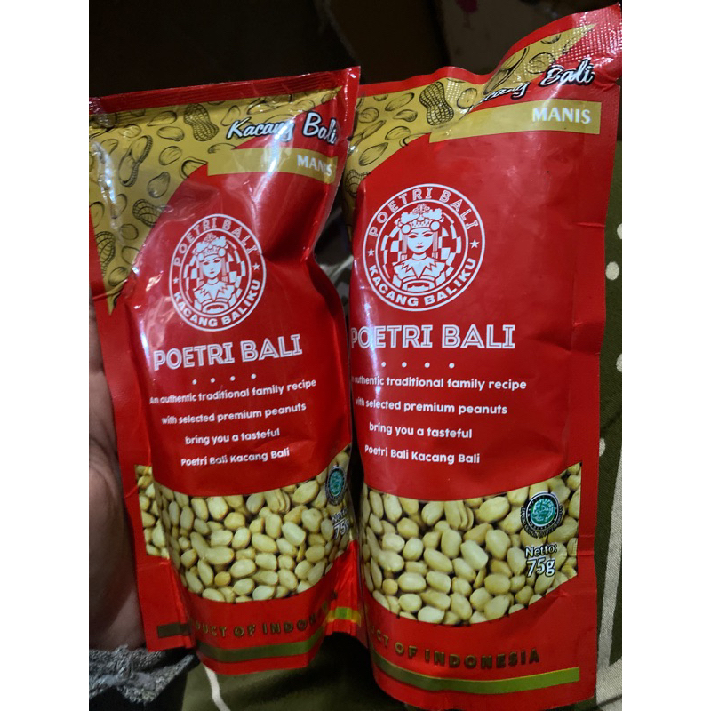 

kacang BALI manis 75gr