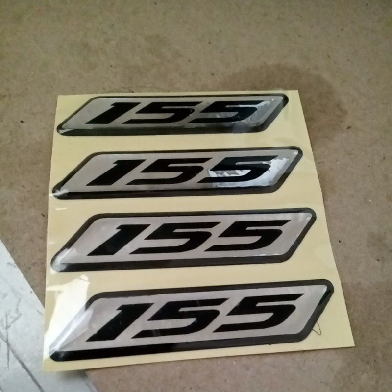 Emblem Stiker Timbul 155 Nmax Old Nmax New Aerox