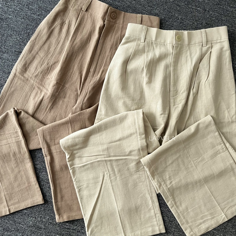 Aiden Linen Pants LAVVELA