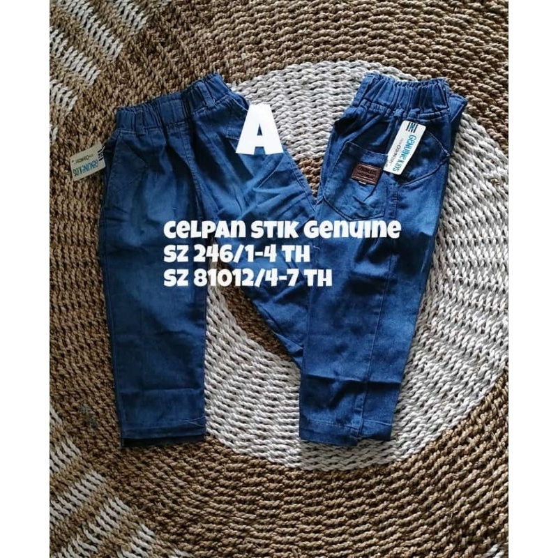 Jeans Anak Panjang Perempuan 1 - 6 Tahun