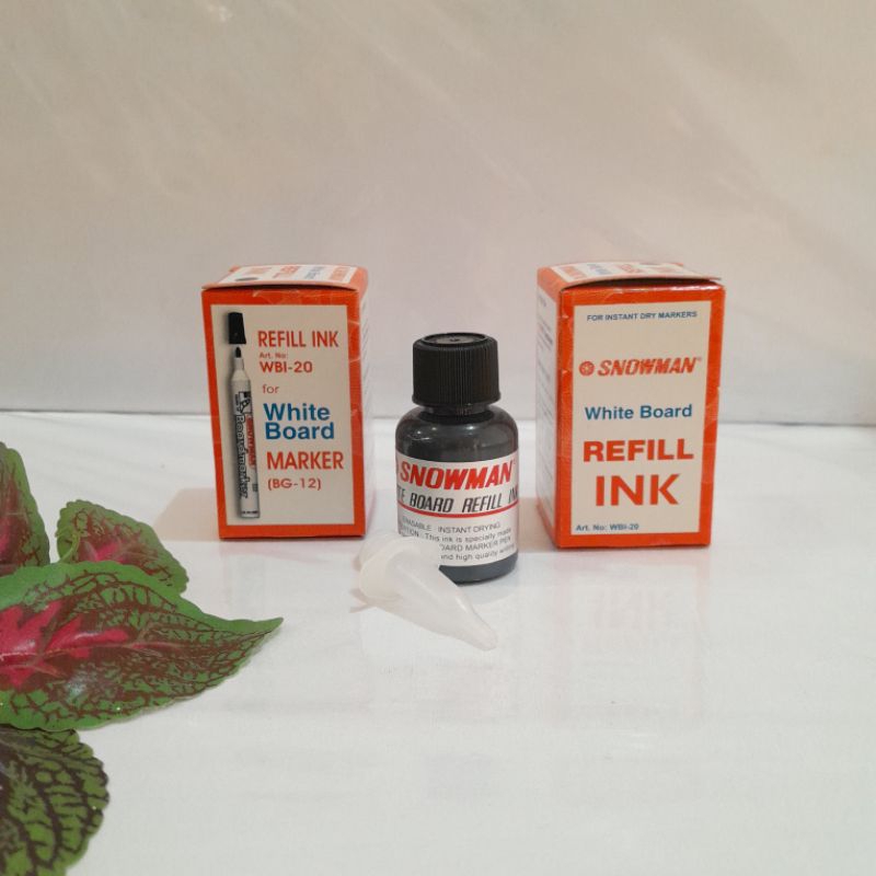 

Tinta snowman Refill ink white board tinta isi ulang