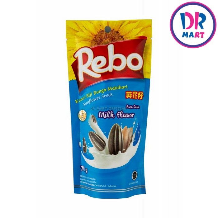 

Kuaci Rebo Milk 70gr