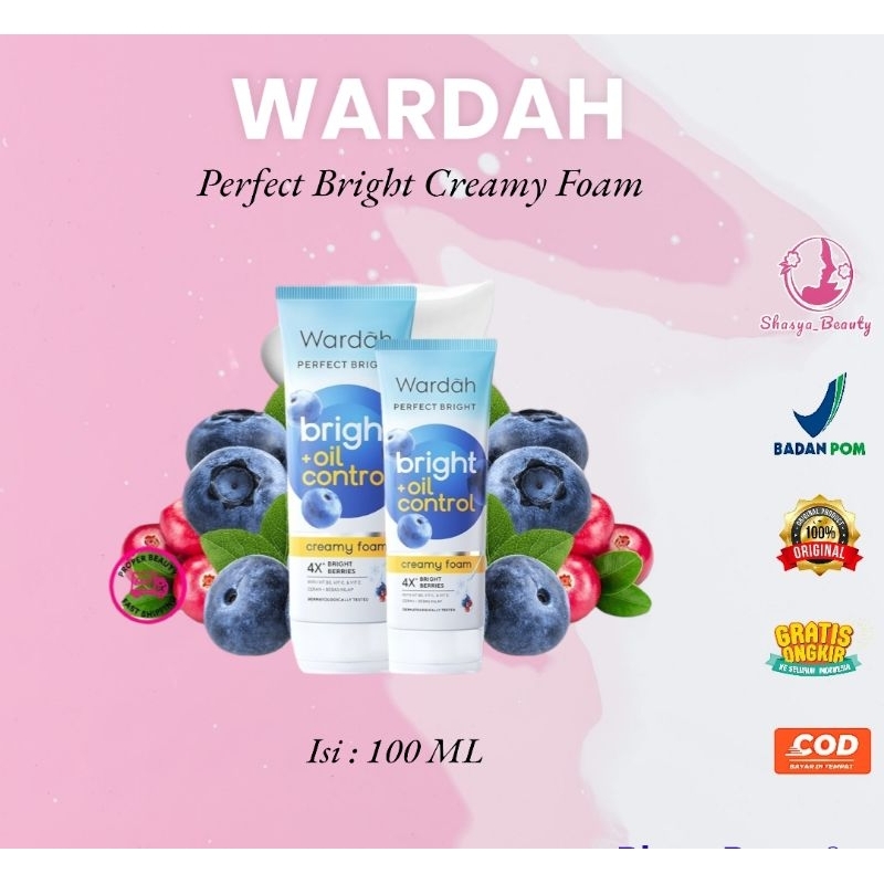 Wardah Perfect Bright Creamy Foam