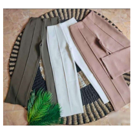 CELANA SCUBA PREMIUM KULOT TEBAL MODEL RESLETING JEPANG DEPAN DAN ADA GARIS TULANG / CELANA KULOT SC